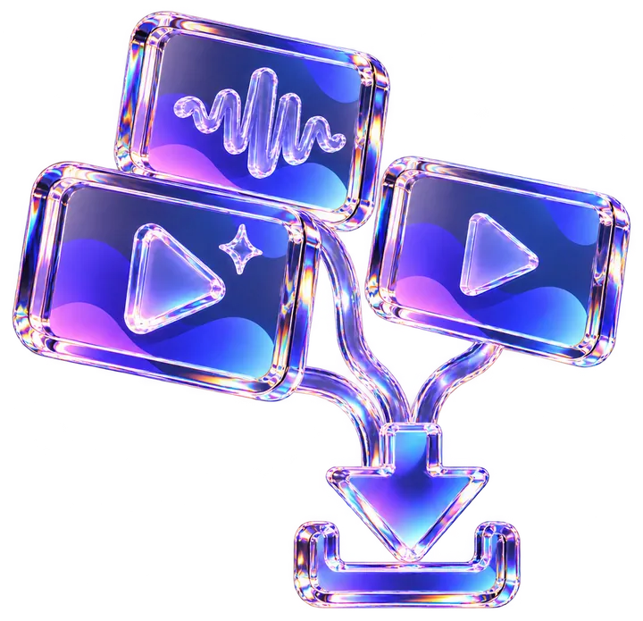 Pilihan download video TikTok: HD MP4, MP4, dan MP3